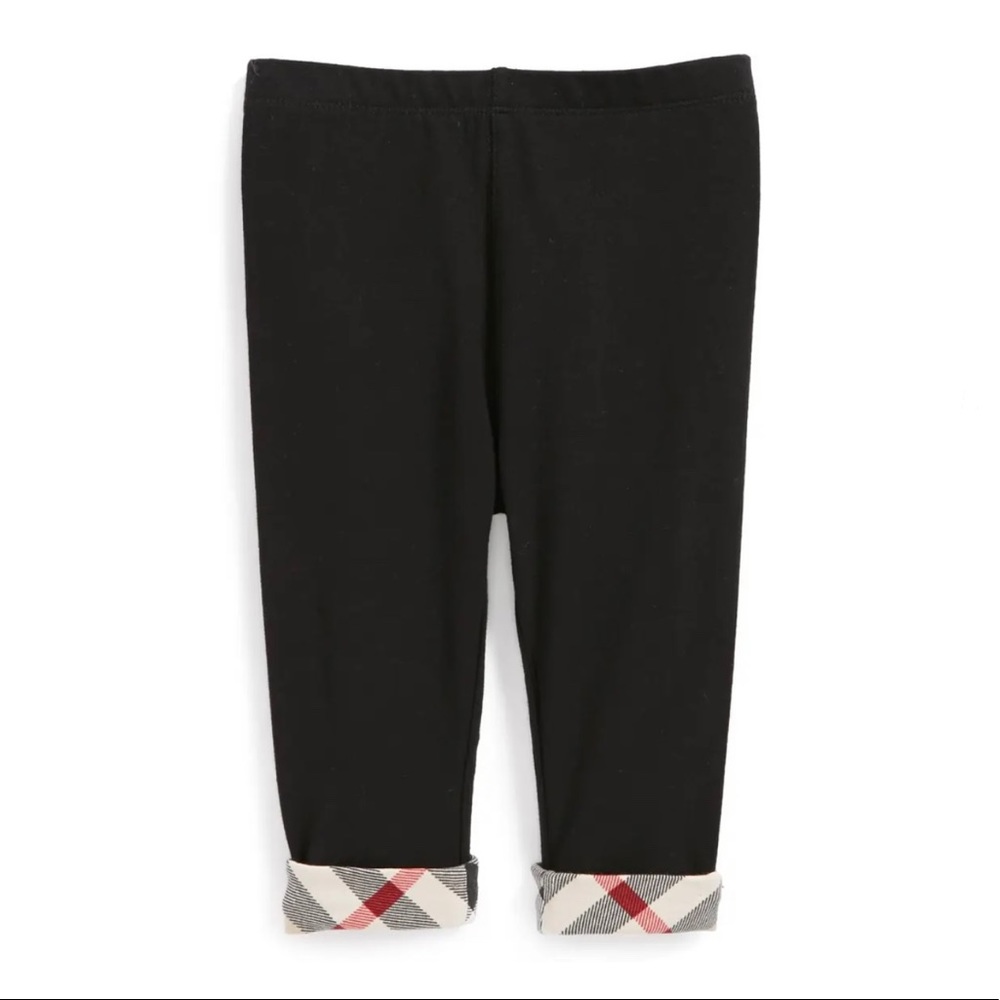 Burberry Check Cuff Leggings